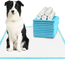 Load image into Gallery viewer, DEEP DEAR Extra Large Dog Pads 28"x34", 30 Count Thicker Puppy Pads XL, Super Absorbent Pee Pads for Dogs, Disposable Incontience Underpads for Doggies, Cats, Rabbits, Pups, Leak-Proof Pet Potty Mats