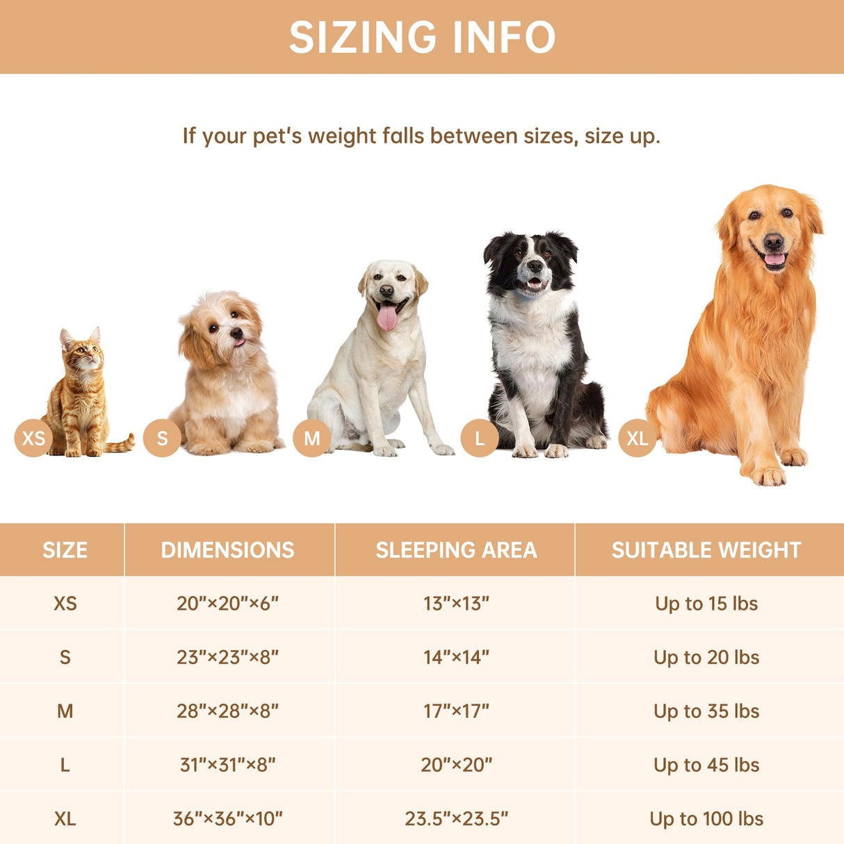 Vhen When Donut Dog and Cat Bed, Luxurious Comfortable Faux Rabbit Fur Pet Beds, Round Anti-Anxiety Calming Puppy Kitten Bed with Anti-Slip Bottom for Small Medium Dogs & Cats(28", Brown)