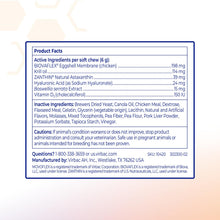 Load image into Gallery viewer, MOVOFLEX Advanced Soft Chews Hip Joint Support Supplement for Large Dogs 60 Count by Virbac