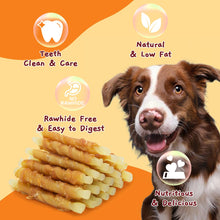 Load image into Gallery viewer, Jungle Calling Rawhide Free Treats for Dogs, Chicken Wrapped Cod Sticks Dog Treats, Soft Chewy Snacks for Training Rewards, 10.6 oz (Chicken)