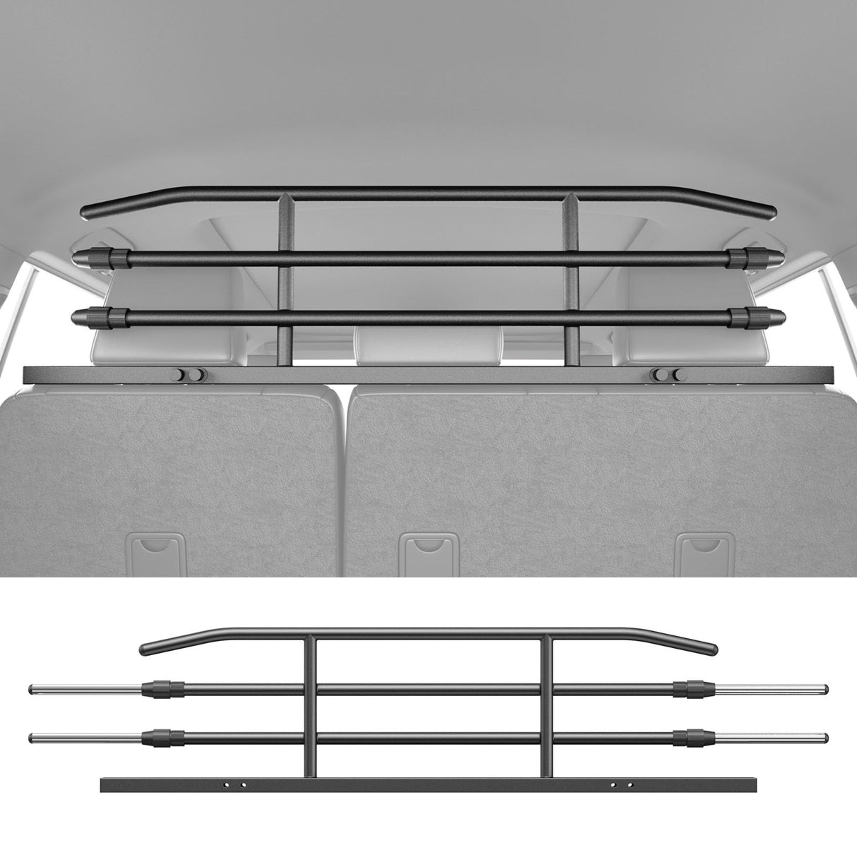 SZYANG Dog Car Barrier Compatible with 2025 2026 Toyota 4Runner Dog Gate Behind 2nd Row Pet Barrier Replacement for 2025 2026 Toyota 4Runner Accessories