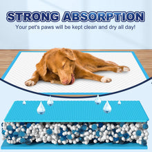 Load image into Gallery viewer, Puppy Pads XL 100 Count, Dog Pee Pads Extra Large, 34"x28" Pee Pads for Dogs, X-Large Disposable Dog Training Pads Super Absorbent&Leak-Proof, Quick-Dry Potty Piddle Pads for Doggy, Cats, Pet Supplies