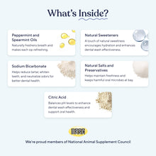 Load image into Gallery viewer, Pawfy Dog Breath Freshener with Specialized Dental Care Formula | Dog Teeth Cleaning & Mouthwash | Helps Freshen Dogs Breath with Easy Water Additive | Supports Plaque and Tartar Control