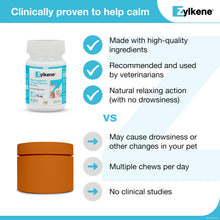 Load image into Gallery viewer, Vetoquinol Zylkene Calming Support Supplement for Small Dogs and Cats, Helps Promote Relaxation and Reduce External Stress Factors, Daily Behavioral Support and Anxiety Relief for Dogs and Cats, 75mg