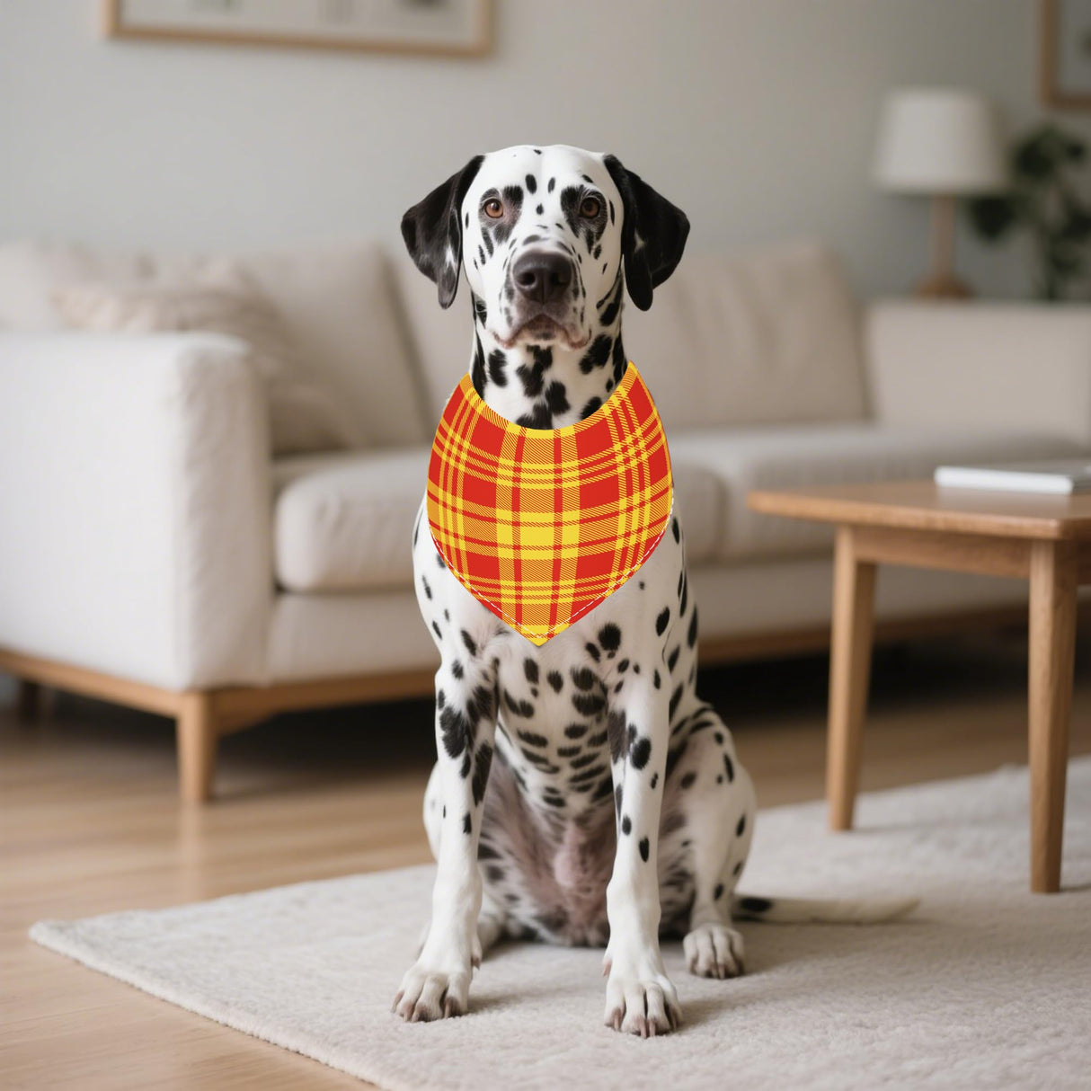 JpGdn 200PCS Dog Bandanas Plaid for Large XL XXL Breed Dogs Bulk Big Dog Bandanas Kerchief Washable Stitching Edge Selvedge Sewing Triangle Bibs Head Scarves Scarfs for Grooming Accessories