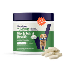 Load image into Gallery viewer, Yumove Hip & Joint Supplement for Dogs with Glucosamine, Hyaluronic Acid, Green Lipped Mussel & Omega 3 Joint Supplement - Regular or Advanced Strength (300 Count, Chewable Tablets)