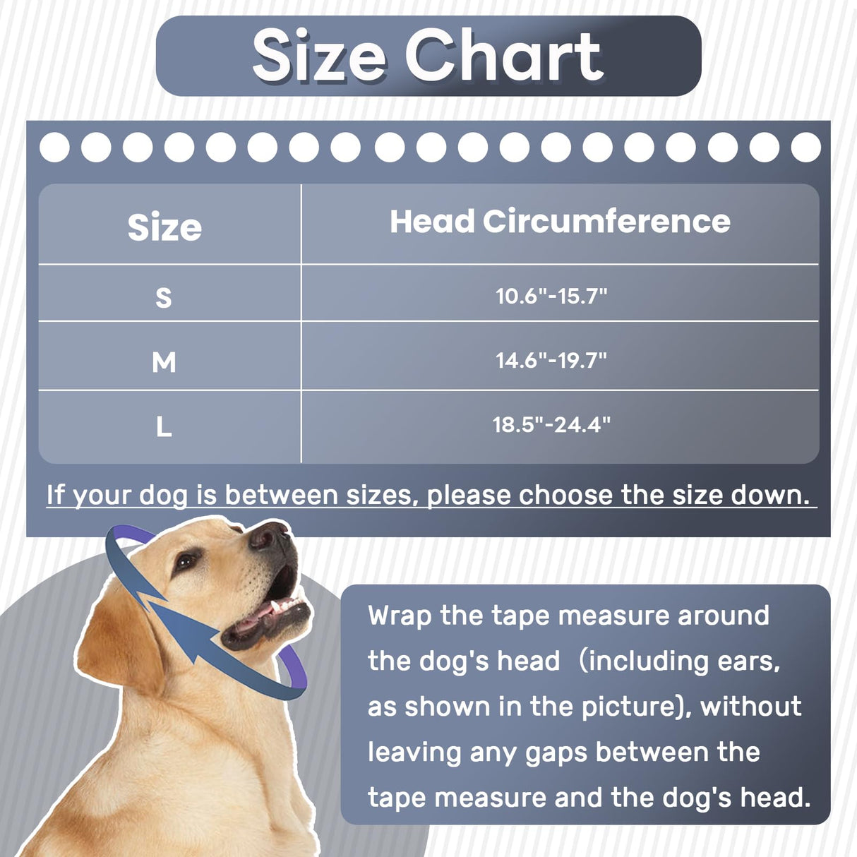 Nanaki Dog Calming Hoodie No Shake Ear Wraps for Dogs Ear Protection Dog Cover Muffs Pet Head Warp Anxiety Relief Pet Hematoma Wrap Head Cover The Grooming and Force Drying Doggy Protector Fireworks