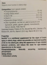 Load image into Gallery viewer, SEGMINISMART CEVA Animal Health D59010B Senilife Nutritional Supplement for Elderly Dogs- 30 capsules/ box