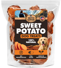 Load image into Gallery viewer, BRUTUS & BARNABY Sweet Potato Dog Treats – Support Sensitive Stomachs with USA-Grown, Hypoallergenic Treats That Smell as Good as They Taste