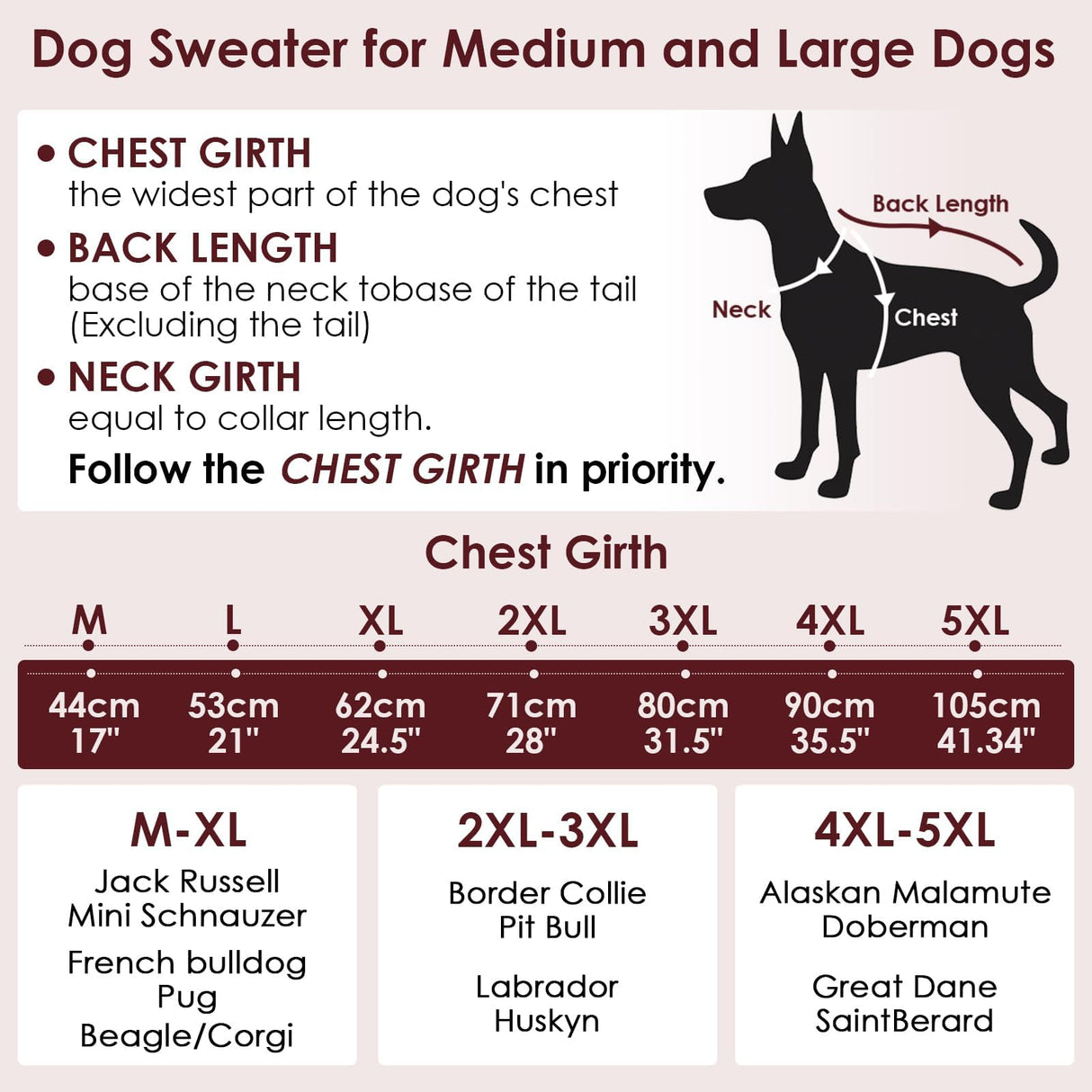 IKIPUKO Dog Sweater XXXL, Turtleneck Sweaters with Leash Hole, Soft Knit Pullover for Large Dogs Male Female, Winter Thermal Pet Sweaters for Doberman Labrador, Green 3XL