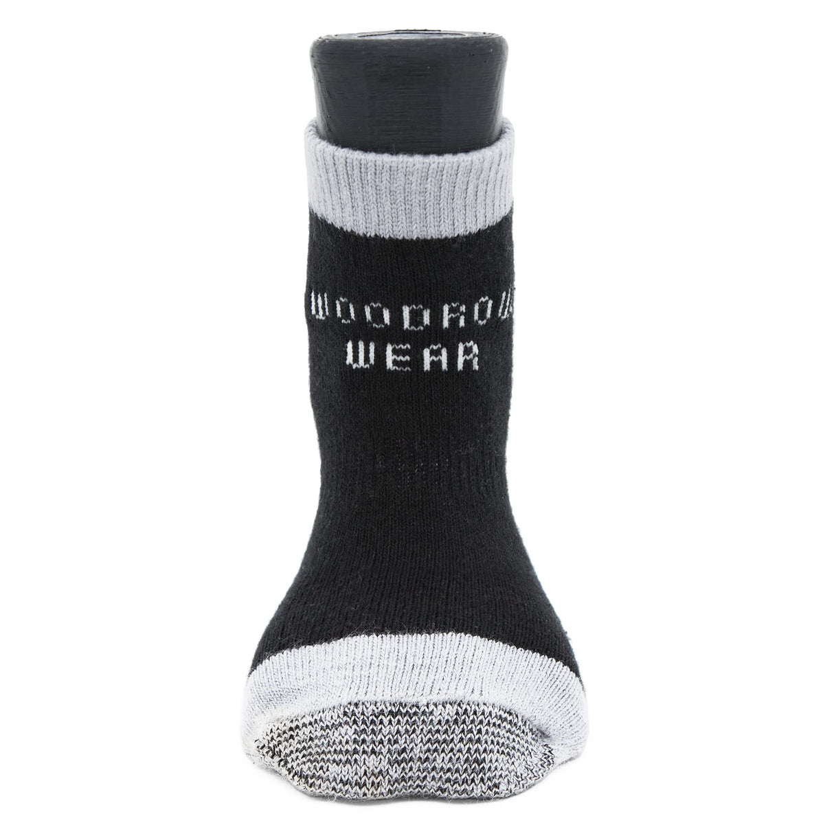 Woodrow Wear, Power Paws Advanced Dog Socks, Black Grey, S, Fits 25-45 pounds