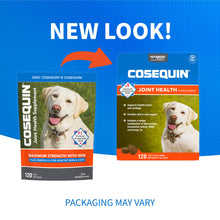 Load image into Gallery viewer, Nutramax Cosequin for Dogs Joint Health Supplement, Contains Glucosamine, Plus Chondroitin, MSM and Omega-3s, Supports Joint and Skin and Coat Health, Soft Chews, 120 Count