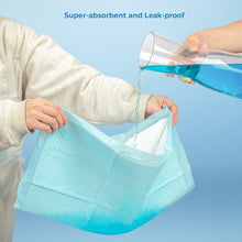 Load image into Gallery viewer, Best Pet Supplies XL Puppy Pads 100 Count - Super Absorbent Dog Training Pads, Quick-Dry, Odor Control, Disposable Pee Pads, Leak-Proof Wee Wee Pads for Indoor Dogs – Baby Blue XL, 100 Pack