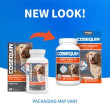 Load image into Gallery viewer, Nutramax Cosequin for Dogs Joint Health Supplement, Contains Glucosamine for Dogs, Plus Chondroitin and MSM, Supports Healthy Joints, Chewable Tablets, 60 Count