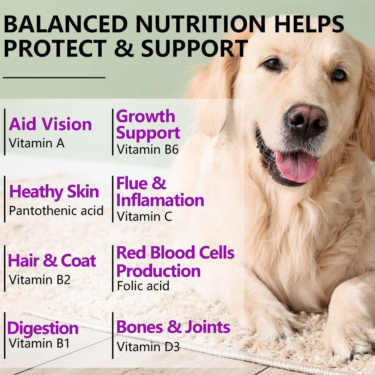 15-in-1 Dog Multivitamin Supplements with Glucosamine & Probiotics,Natural Daily Vitamins Chews for Dogs,Pet Health Support-Skin-Immunity-Gut Digestion-Joint-Heart,150 Pcs-Duck Flavor
