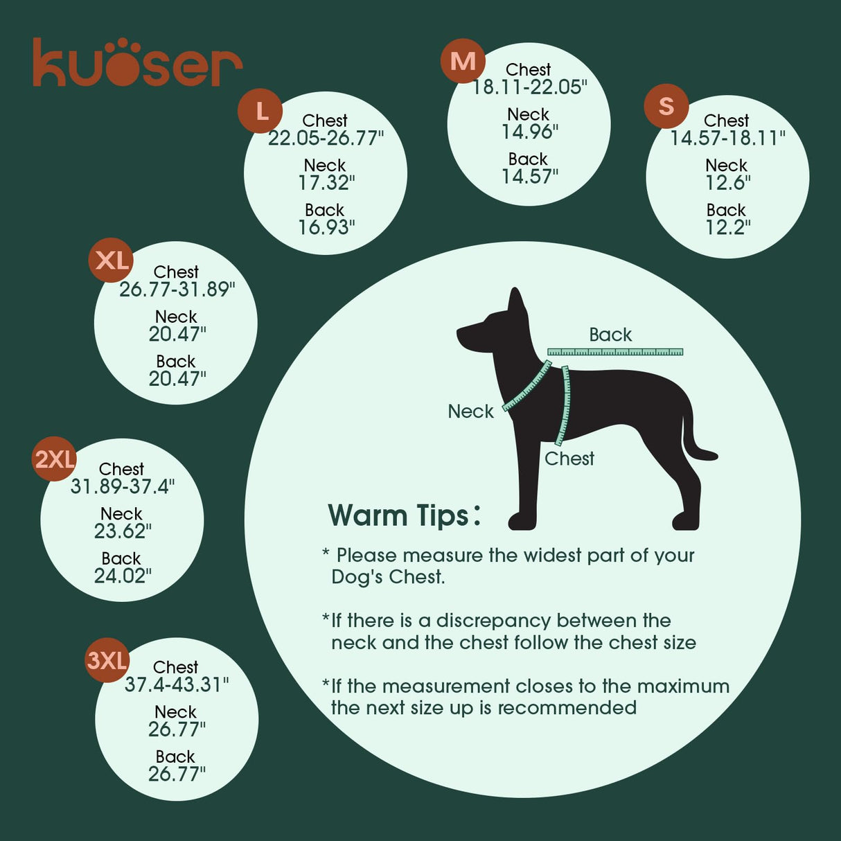 Kuoser Dog Raincoat, Waterproof Dog Rain Jacket with Clear Hooded Double Layer, Lightweight Reflective Dogs Rain Coat with Adjustable Belly Strap, Rain Coats for Medium Dogs Outdoor Wear, Pink M