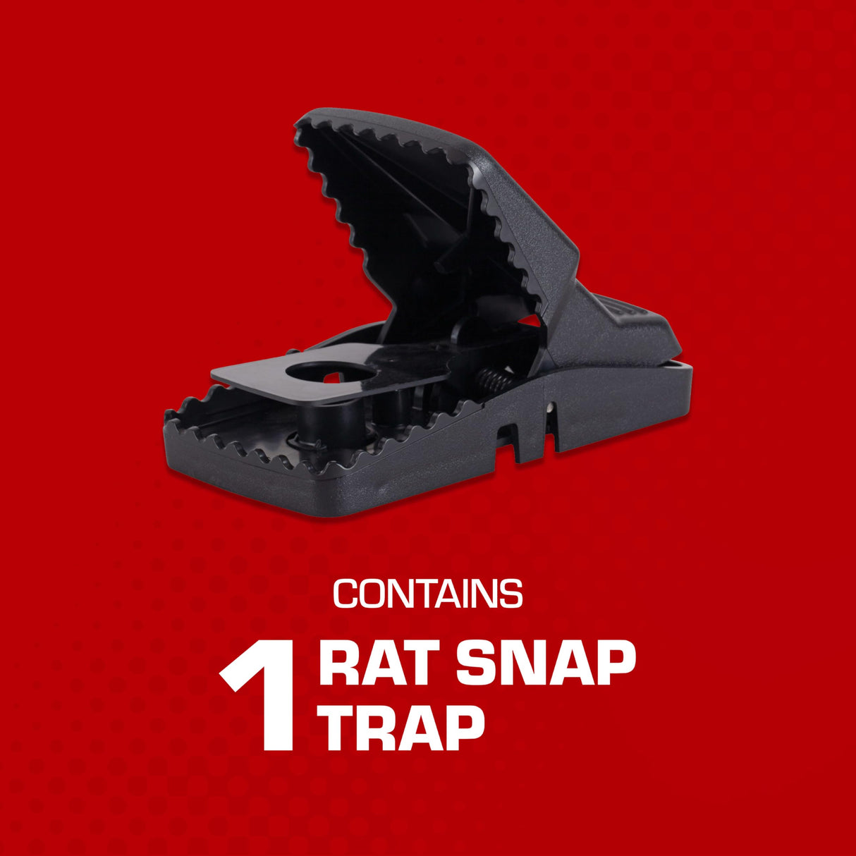 Tomcat Rat Snap Trap, for Home and Farm Use, Kills Rats, Removable Bait Cup, Easy-Set Features, 4-Pack