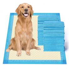 Load image into Gallery viewer, Gardner Pet Ultra Absorbent Thicker Dog Pee Pads Extra Large XL 28"x34" Leak-Proof Odor-Control Blue Puppy Training Pads Full Edge-Wrapping Pad for Dogs Dogs, Puppies, Doggie, Cats, Rabbits - 30 Ct