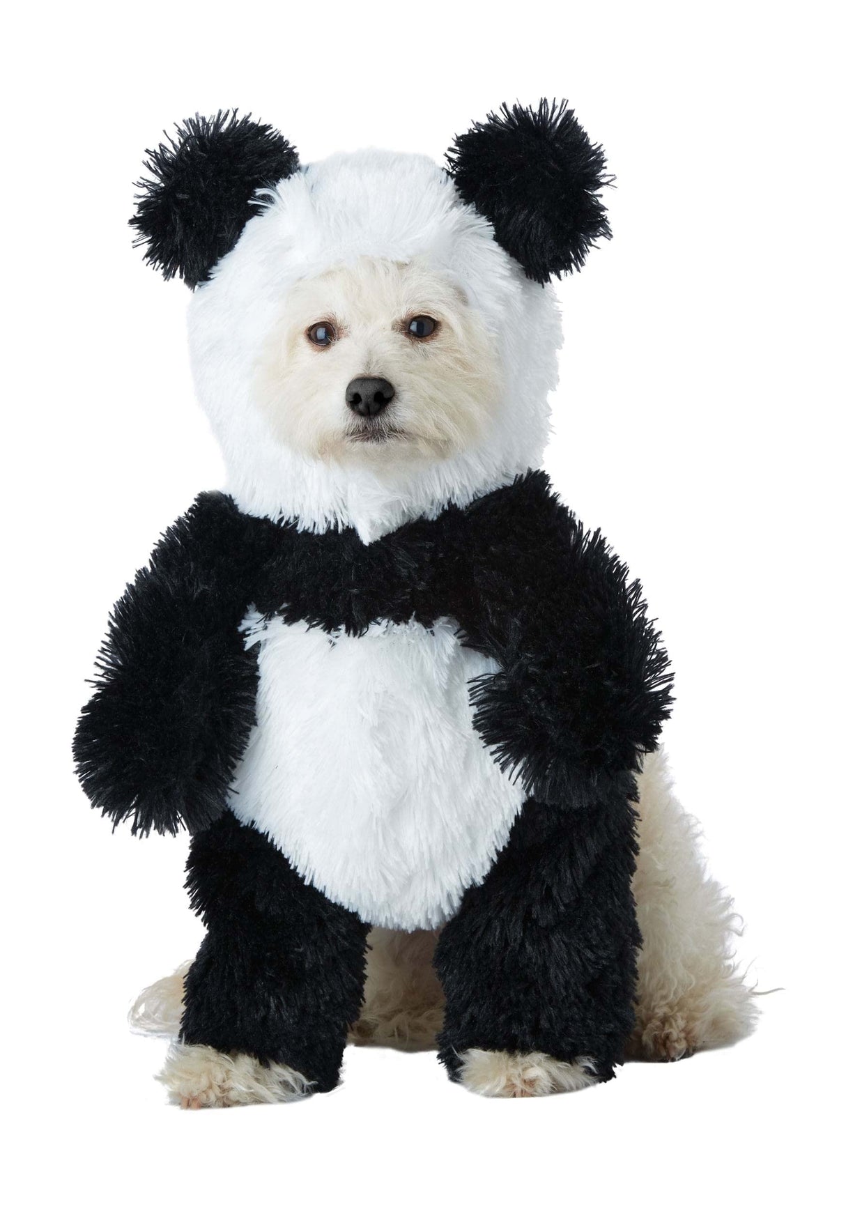 Panda Pooch Dog Costume Medium