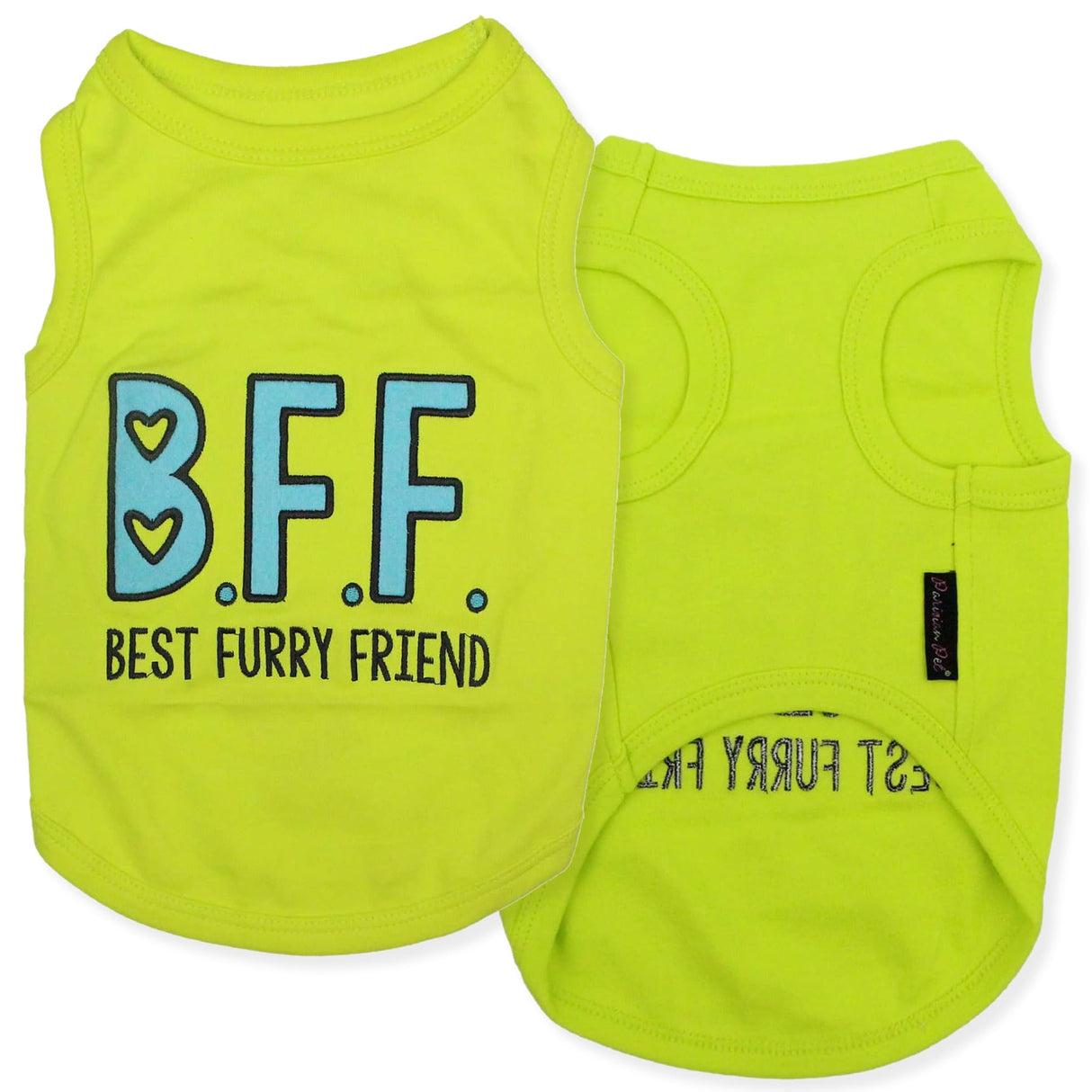 Parisian Pet Dog Shirt – 100% Cotton Shirts for Medium Dogs – Sleeveless Puppy Clothes – Lightweight Pet Apparel – Breathable Soft Dog Clothes and Tank Tops - Stretchy Funny T Shirts for Dogs