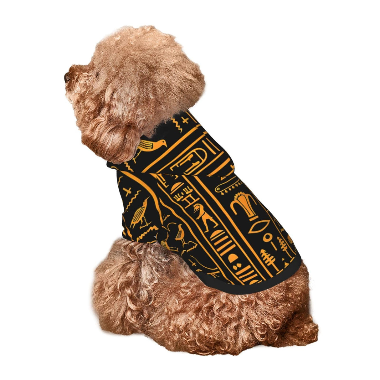 Dog Hoodie Cat Clothes Egyptian Retro Totem Dog Costume Puppy Clothes Chihuahua Clothes Dog Costumes for Small Dogs