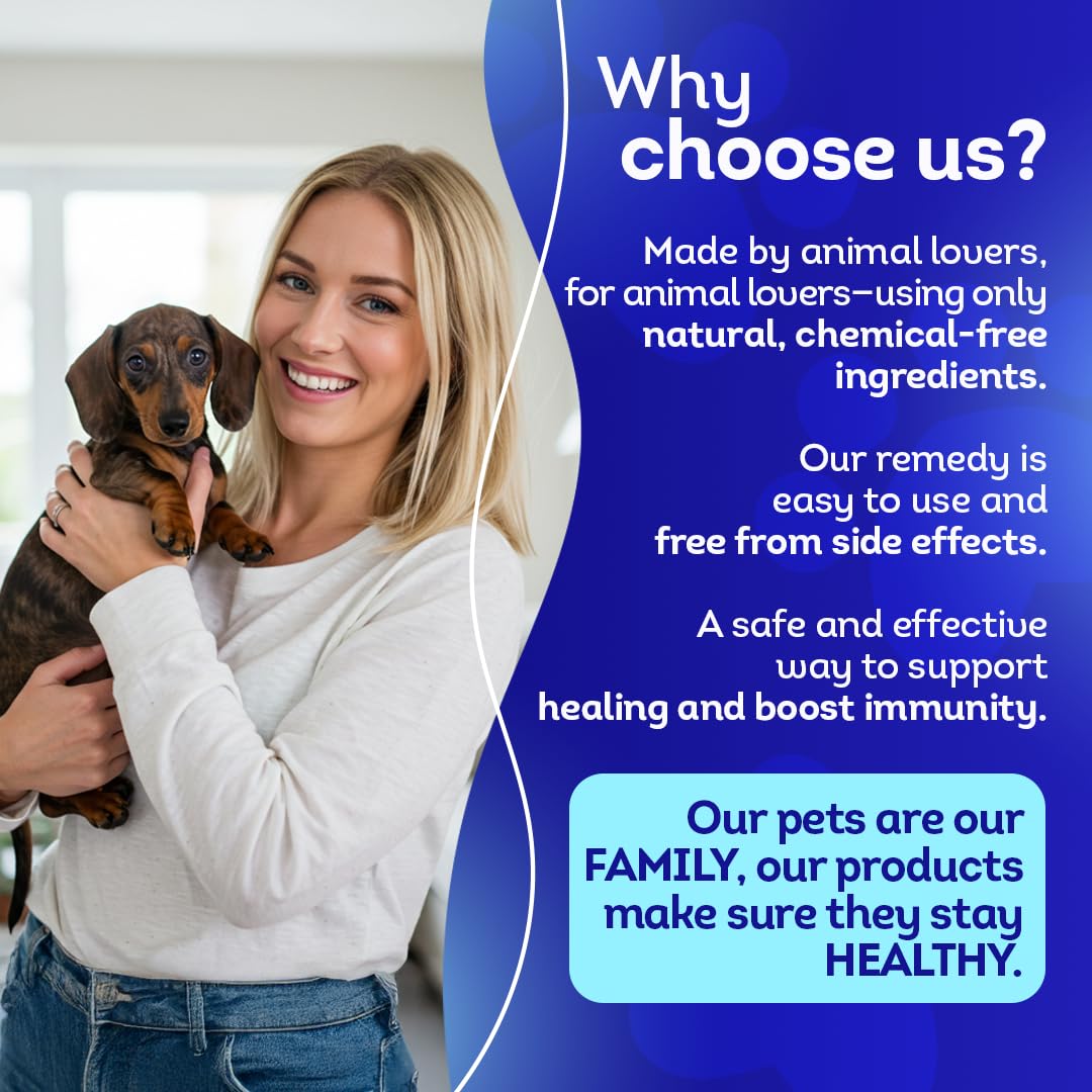 HA4E - Mange Relief for Dogs - Treatment for Itchiness, Scabs, & Hair Loss Caused by Mites - All-Natural, Homeopathic, Non-GMO, Organic, Gluten, Preservative & Chemical Free - 300 Tablets