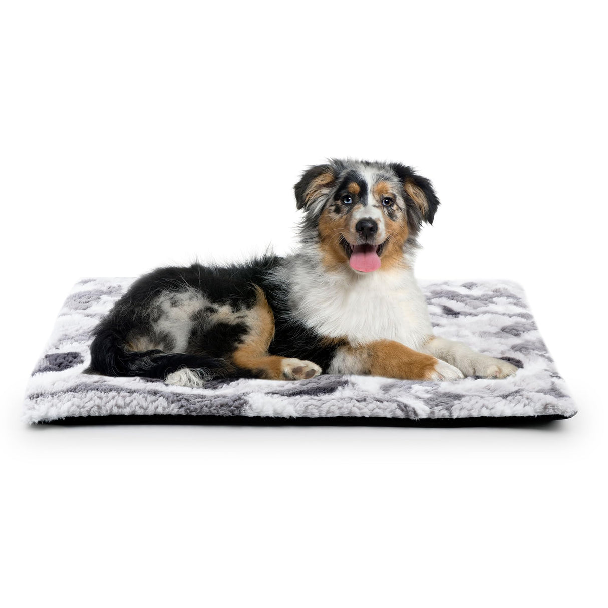 Petace Self Warming Cat Bed, 30" x 20" Ultra Soft Cat Dog Pet Heating Pad for Indoor Outdoor, Non-Slip Heated Dog Mat Thermal Blanket