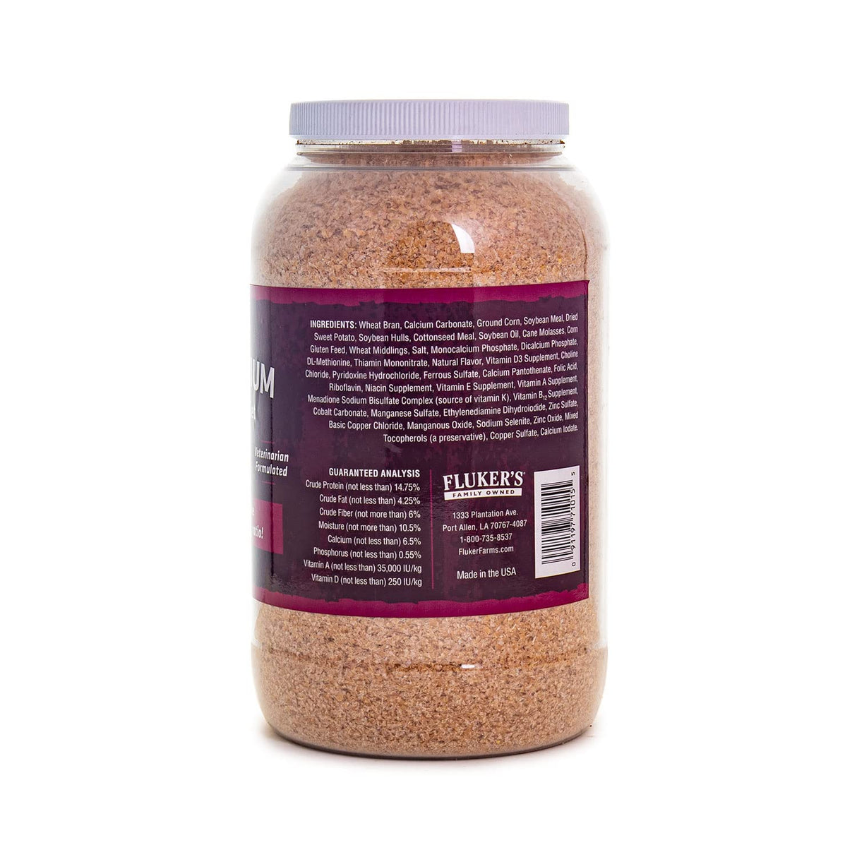 Fluker's High Calcium Dubia Roach Diet, Can Be Used as a Gut-Loading Food or Bedding, 3.75 lbs.