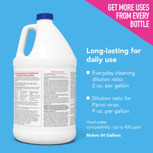 Load image into Gallery viewer, ATP KennelSol 1-Step Kennel Cleaner - 1 Gallon Liquid Disinfectant, Effective Against Bacteria and Viruses, Deodorizer Wintergreen Scent by Alpha Tech Pet