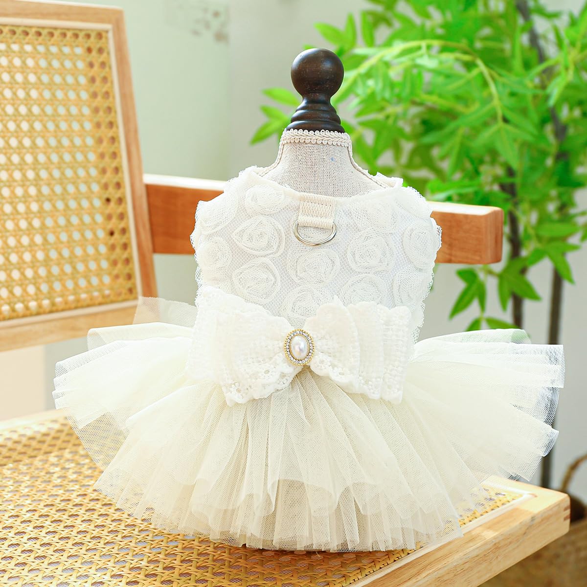 Small Dog Clothes for Puppy Dresses Pet Clothe Tutu Dress for Girls Puppy Clothes for Medium Dog Outfits M