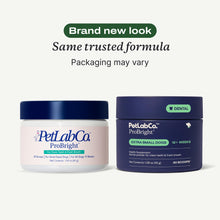 Load image into Gallery viewer, PetLab Co. ProBright Dental Powder - Dog Breath Freshener - Teeth Cleaning Made Easy – Targets Tartar & Bad Breath - Formulated for Extra Small Dogs - Packaging May Vary