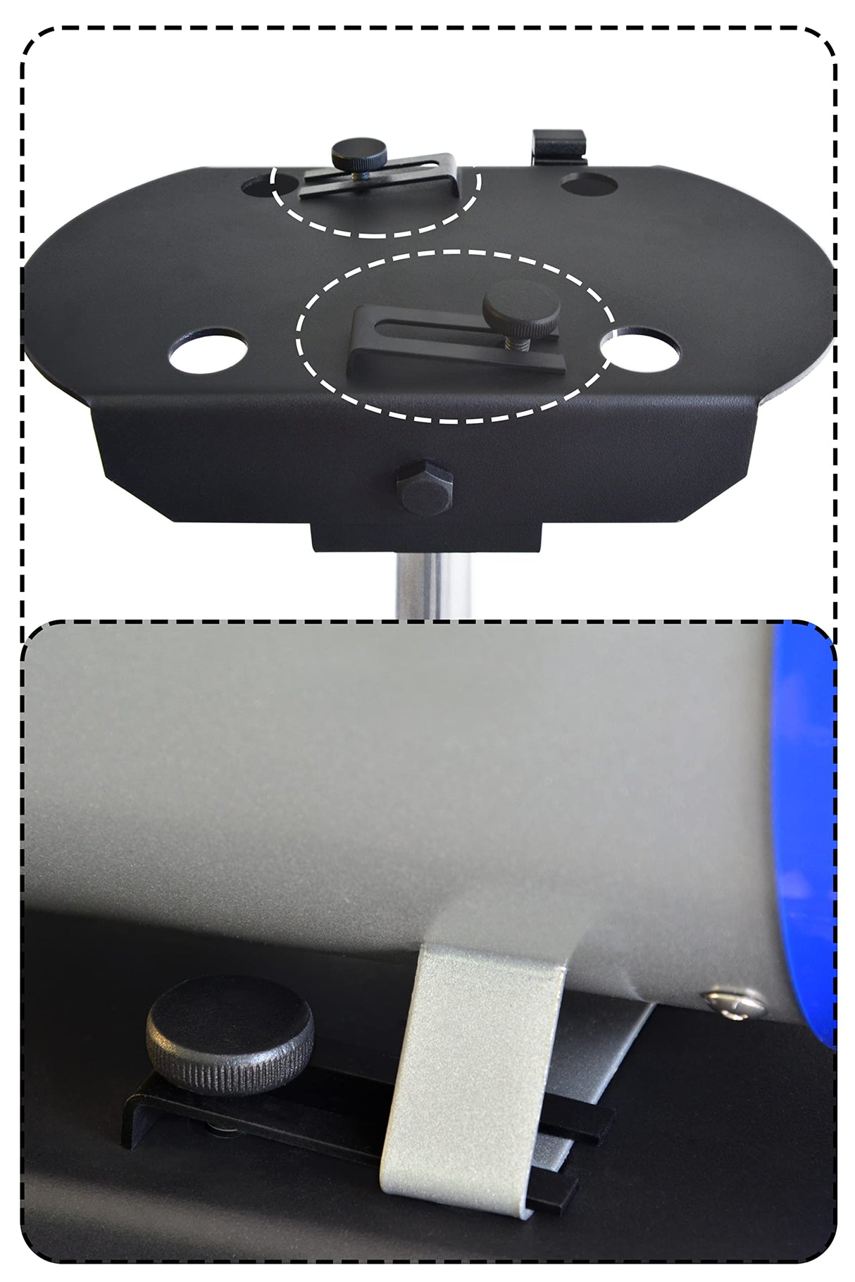 SHELANDY Pet Dryer Stand with Wheels & Hose Holder