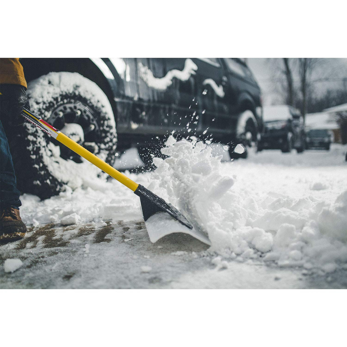 The Snowplow the Original Snow Pusher 48" Wide Model