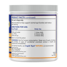 Load image into Gallery viewer, Angels’ Eyes Natural Tear Stain Supplement Chews for Dogs, Prevent Stained Fur, with Oregon Grape Root, Marshmallow Root, Colostrum, No Wheat or Corn, 120ct Chicken