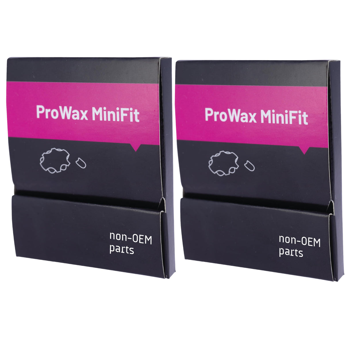 Oticon Prowax Minifit Wax Filters replacements for hearing aids (2 packs)