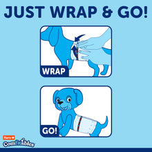 Load image into Gallery viewer, Hartz Comfitables Disposable Male Dog Wraps with Stretchy Waistband, Medium 36 Count