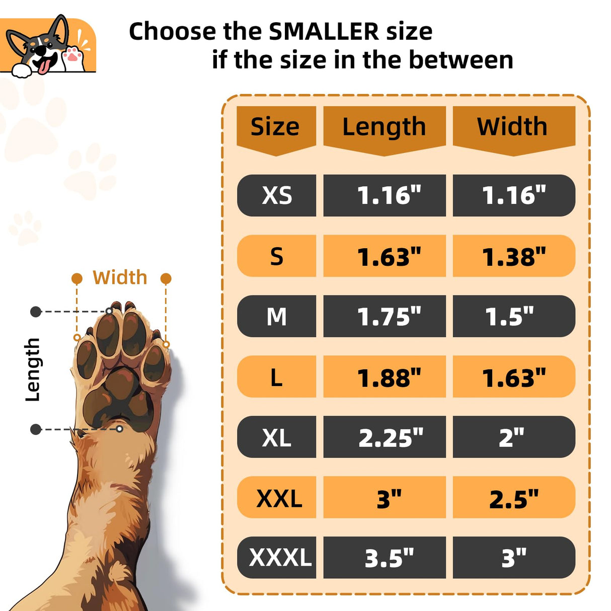 Anti-Slip Dog Paw Protector Pads for Senior Dogs, Dog Paw Adhesive Pads on Hardwood Floor,Senior Pets Essentials with Strong Traction,Puppy Grippers,12 Sets 48 pc S