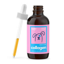 Load image into Gallery viewer, Taily Collagen for Dogs Skin and Coat Supplement, Cats | Taily Liquid Premium Grass-fed Collagen | Itch Relief for Dogs with Allergies, Biotin, Vitamin C and Hyaluronic Acid | Made in USA