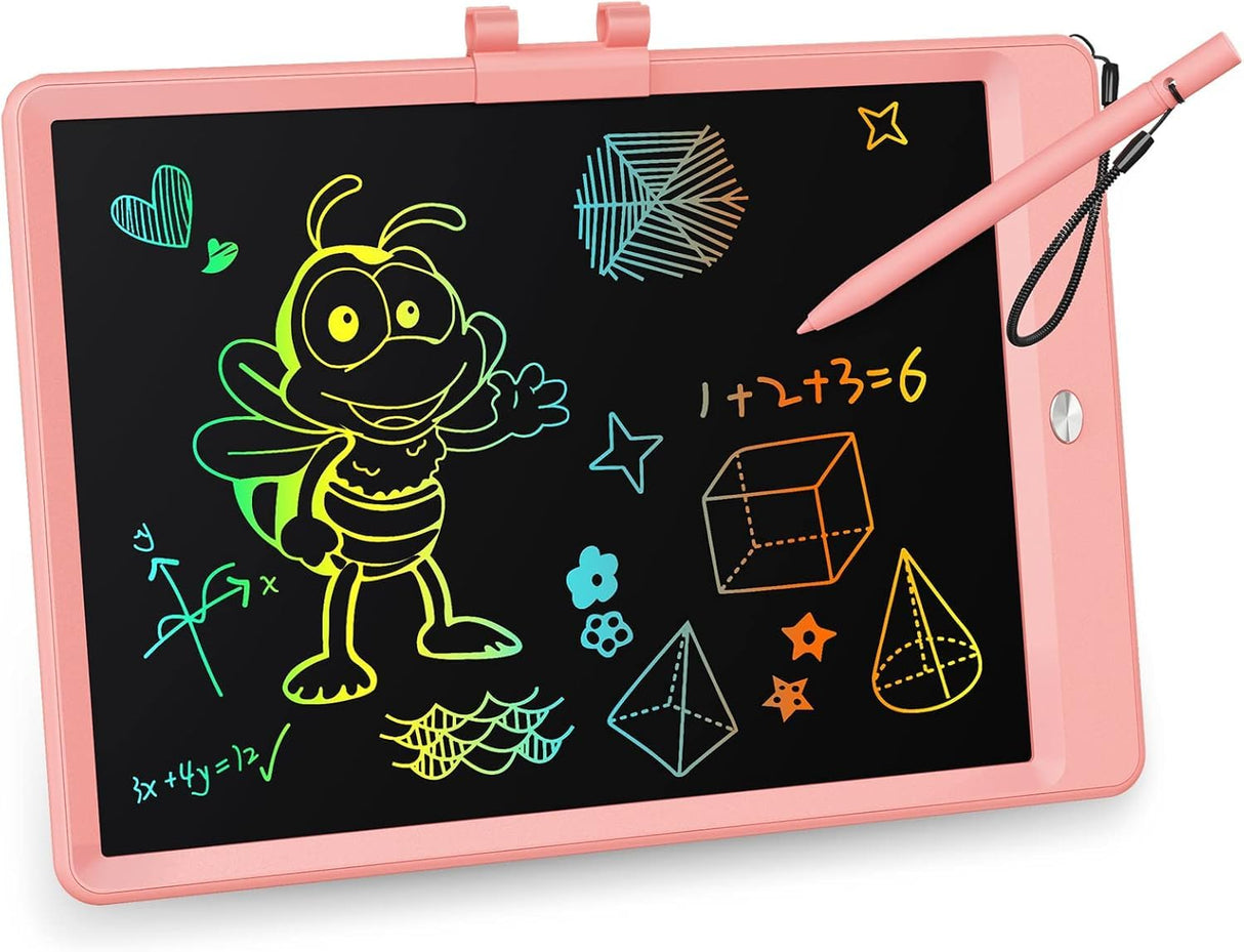 LCD Writing Tablet,Gifts for 3 Years Old Boys and Girls,10 Inch Colorful Doodle Board Drawing Tablet, Erasable Reusable Electronic Drawing Pads, Educational and Learning Toy for Kids