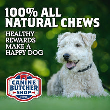 Load image into Gallery viewer, Canine Butcher Shop Chicken Feet Dog Treats, Raised & Made in USA (30-Pack), Dehydrated Chicken Feet, All Natural Dog Chews & Dog Snacks