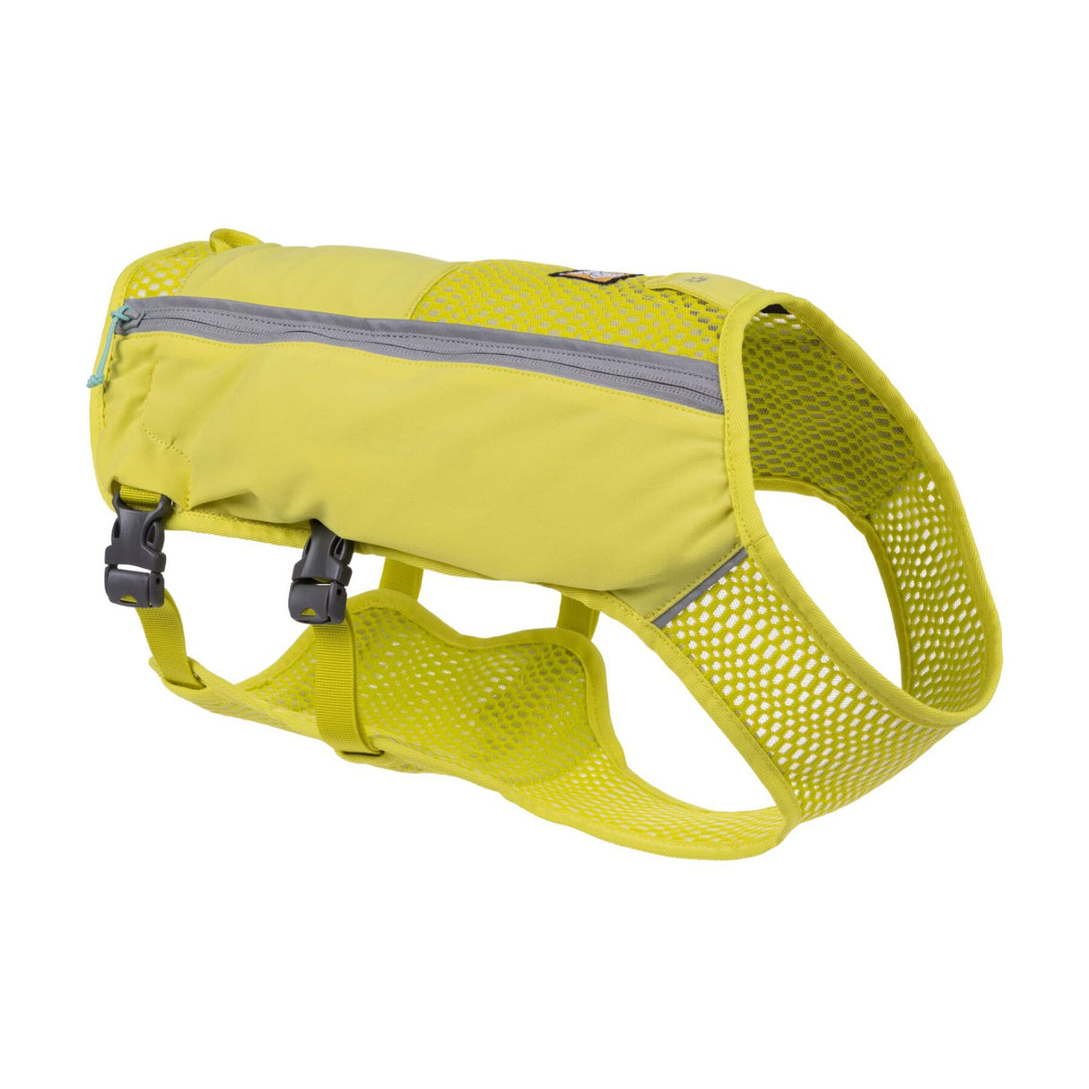 Ruffwear, Trail Runner Running Vest, Performance Dog Running Harness with Hydration Flasks, Reflective Trim & Light Loop, Lightweight Bounce-Free Running Dog Pack, Lichen Green, Small