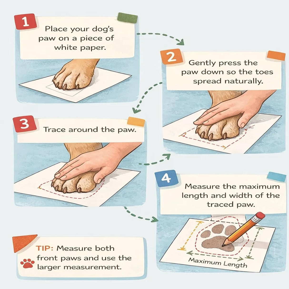 4 Pack Dog Boots with Dial Adjustment, Breathable Mesh Dog Shoes, Anti-Slip Sole Paw Protectors for Outdoor Walking, Hiking, Hot Pavement and Rain, for Small Medium Dogs (Blue, 6 (28-52lbs))