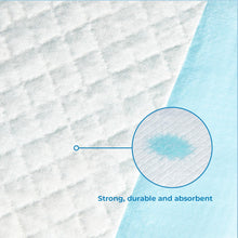 Load image into Gallery viewer, Best Pet Supplies XL Puppy Pads 100 Count - Super Absorbent Dog Training Pads, Quick-Dry, Odor Control, Disposable Pee Pads, Leak-Proof Wee Wee Pads for Indoor Dogs – Baby Blue XL, 100 Pack