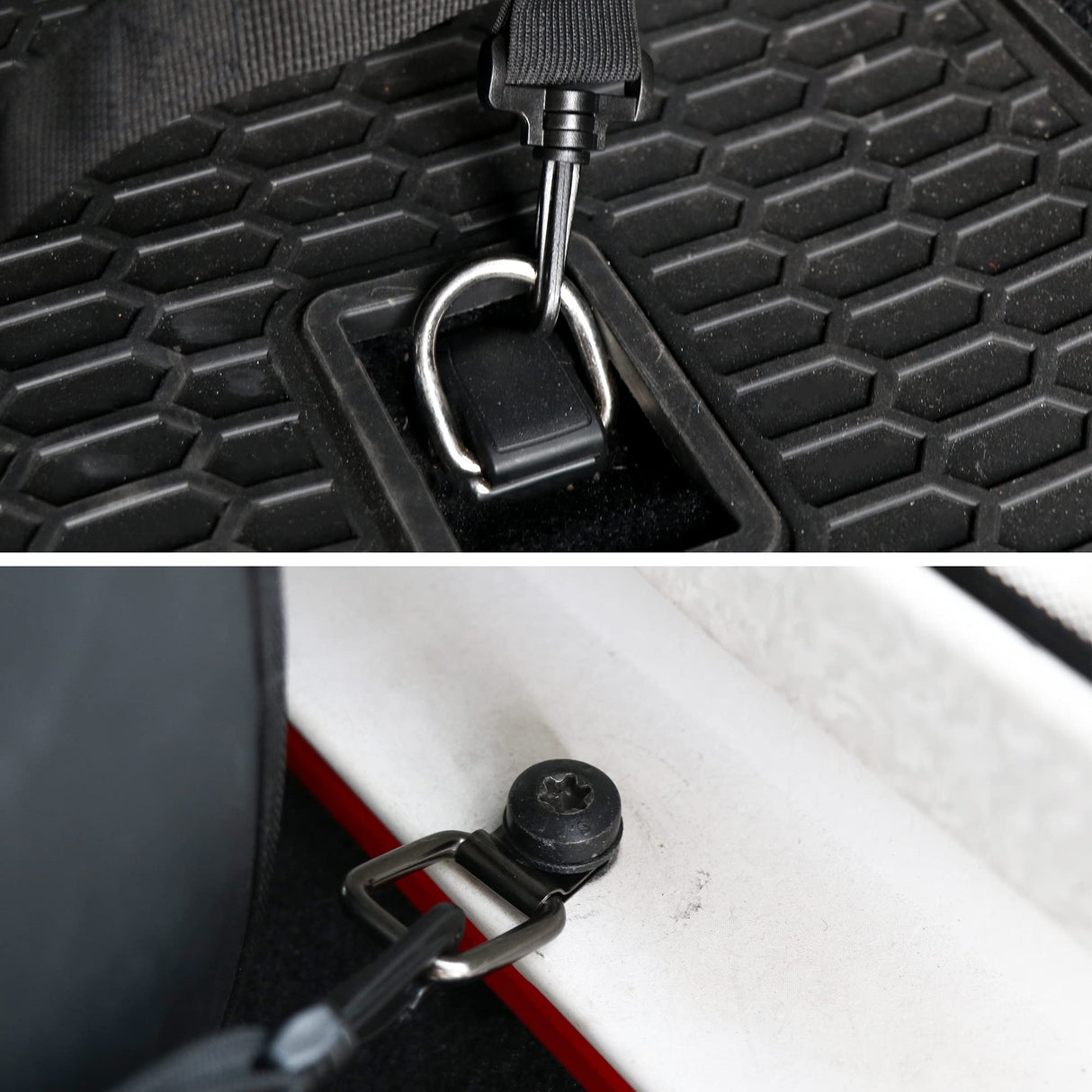 BESTAOO Pet Net Vehicle Safety Mesh Dog Barrier for Jeep Wrangler JK JL 4-Door 2007-2026, Fits Behind Rear Seat, Suitable for Medium, Large Pets, Easy to Install