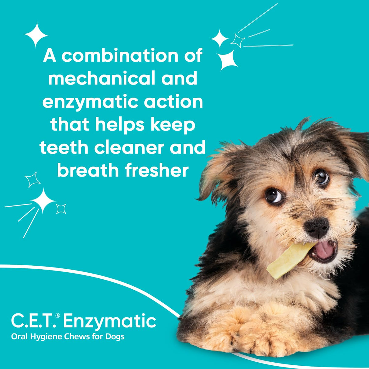 C.E.T. Oral Hygiene Chews for Dogs (Large / 30 count)