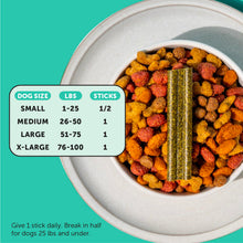 Load image into Gallery viewer, Dental Health Fresh Sticks – Dog Dental Treats & Chews for Oral Care – Dental Sticks for Dogs to Freshen Breath, Remove Tartar & Plaque, Support Gum Health & Bright Teeth Dog Oral Supplement – 16 Ct