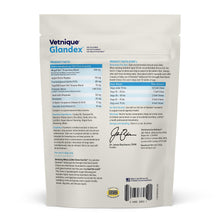 Load image into Gallery viewer, Vetnique Glandex Anal Gland Health Soft Chew Treats with Pumpkin for Dogs Digestive Enzymes, Probiotics Fiber Supplement for Dogs Boot The Scoot (Advanced Strength Duck/Bacon Chews (Veg), 30 Count)