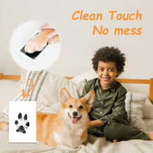 Load image into Gallery viewer, DeerZone Inkless Paw Print Kit,Dog Paw Print Kit,Dog Nose Print Kit,Clean Touch Ink Pads and Imprint Cards,Pet Paw Print Impression Kit for Dogs Cats Footprint Keepsake