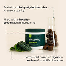 Load image into Gallery viewer, Wuffes Advanced Dog Hip and Joint Supplement with Glucosamine, Chondroitin, Omega 3, MSM, and Green Lipped Mussel, 120 Pork Flavored Chews for Small Dog Breeds