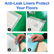 Load image into Gallery viewer, (100 Pads) CalPalmy Ultra Absorbency Pet Toilet Training Pads 18" x 13" Moisture Locking Technology Turns Liquid into Gel - Perfect for Rabbits and Guinea Pigs